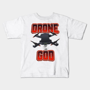 Drone God Kids T-Shirt